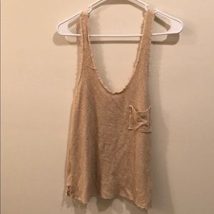 Project Social Scoop Neck Tank - Size Small